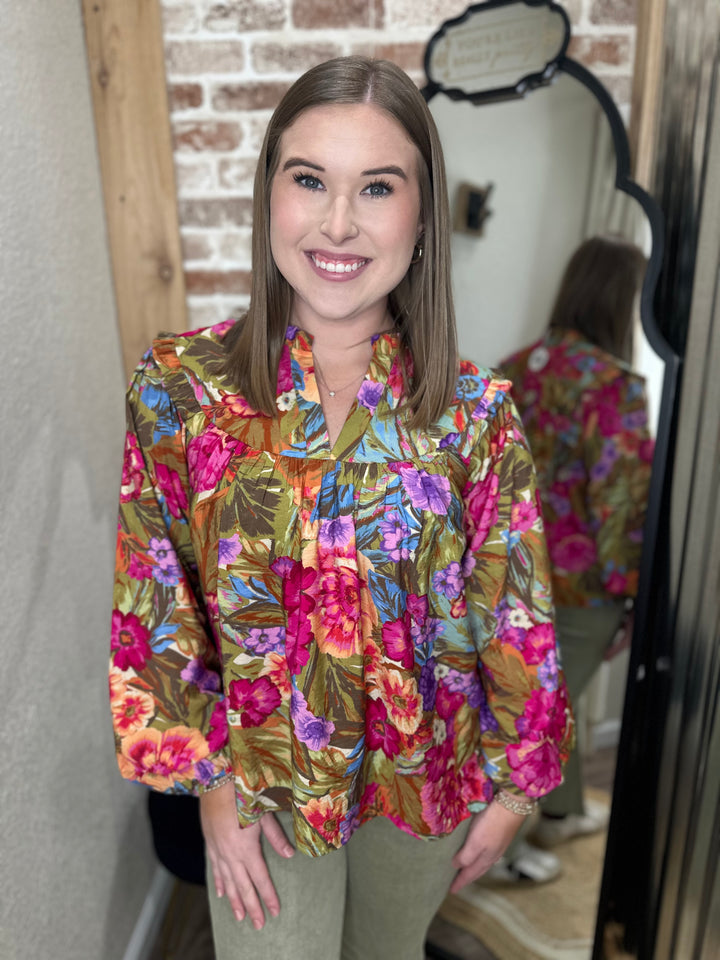 Tell Me Everything Top| Curvy