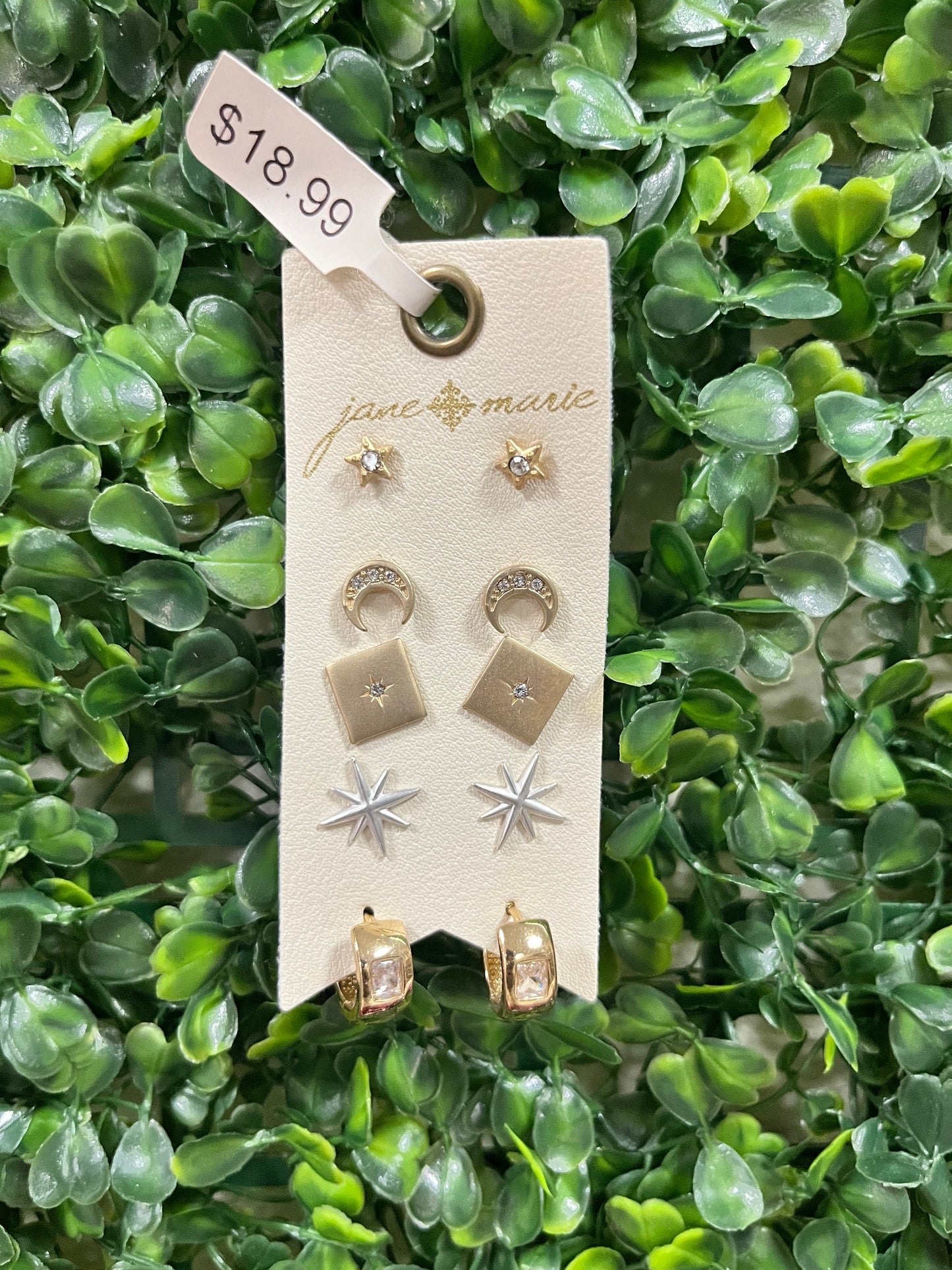5 Earring Set