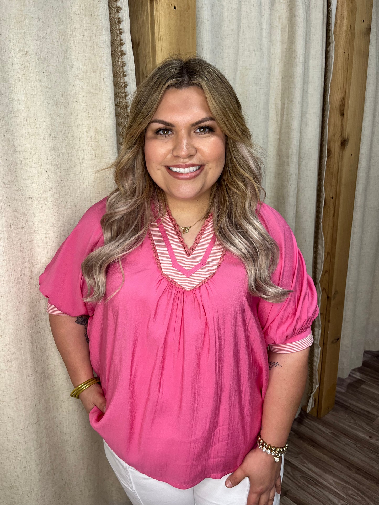 Perfectly Polished Top| Curvy