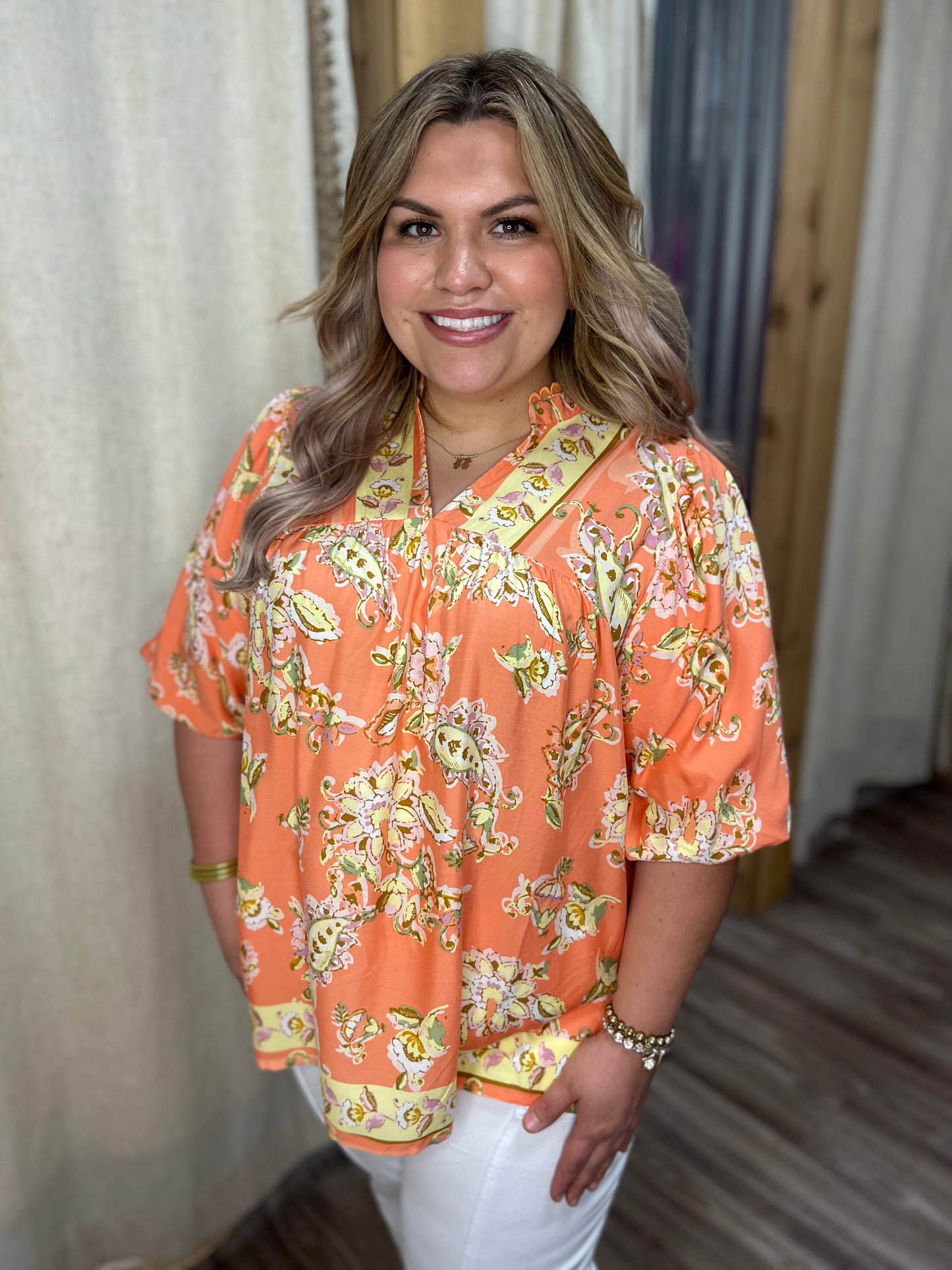 Sprinkle of Summer Top| Curvy