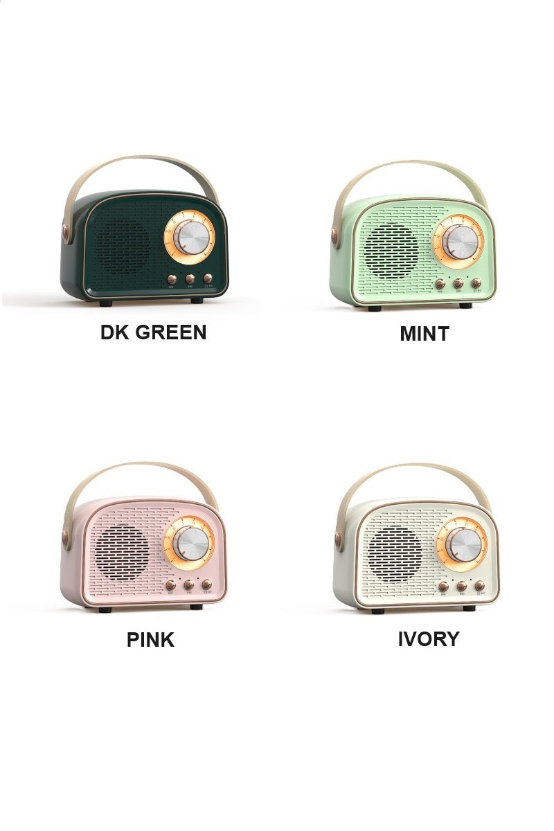 RETRO MINI WIRELESS BLUETOOTH SPEAKER