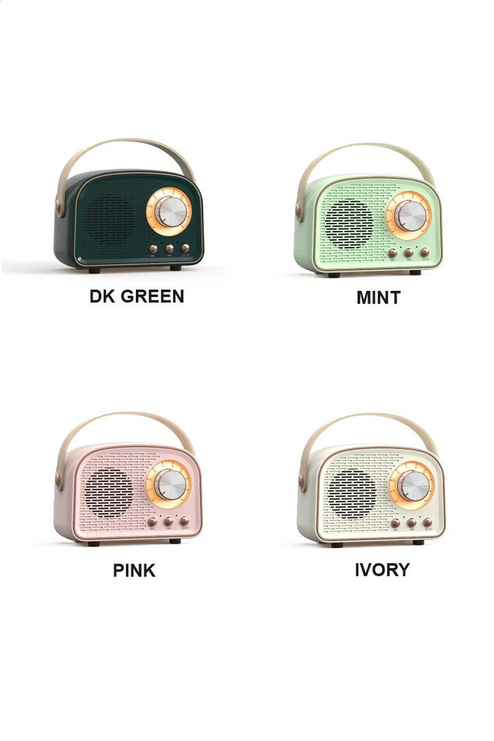 RETRO MINI WIRELESS BLUETOOTH SPEAKER
