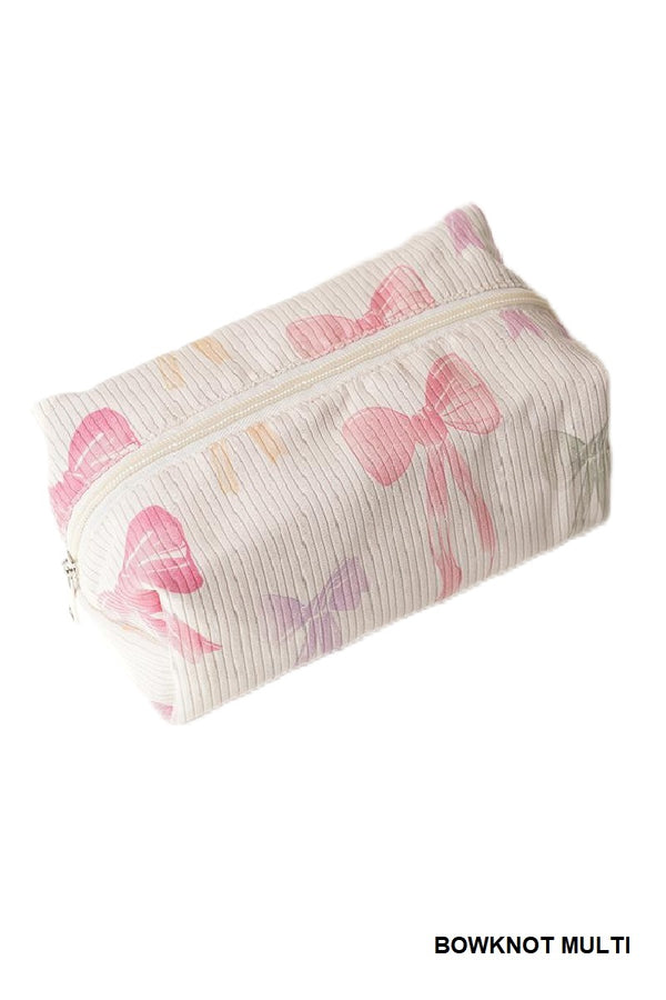 TRENDY PATTERN DESIGN COSMETIC MAKEUP POUCH BAG