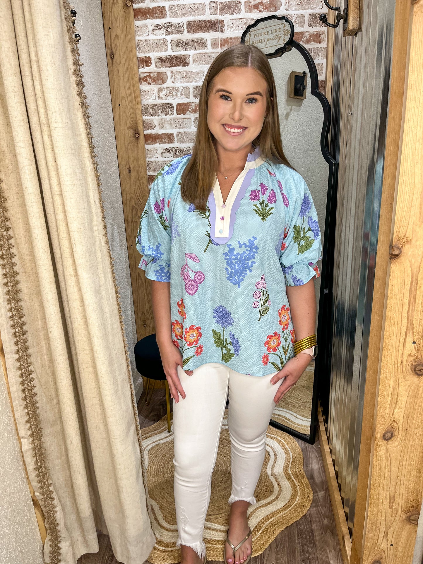 The Soft Bloom Top