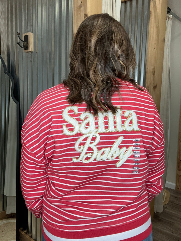 Santa Baby | Simply Southern Crew Top