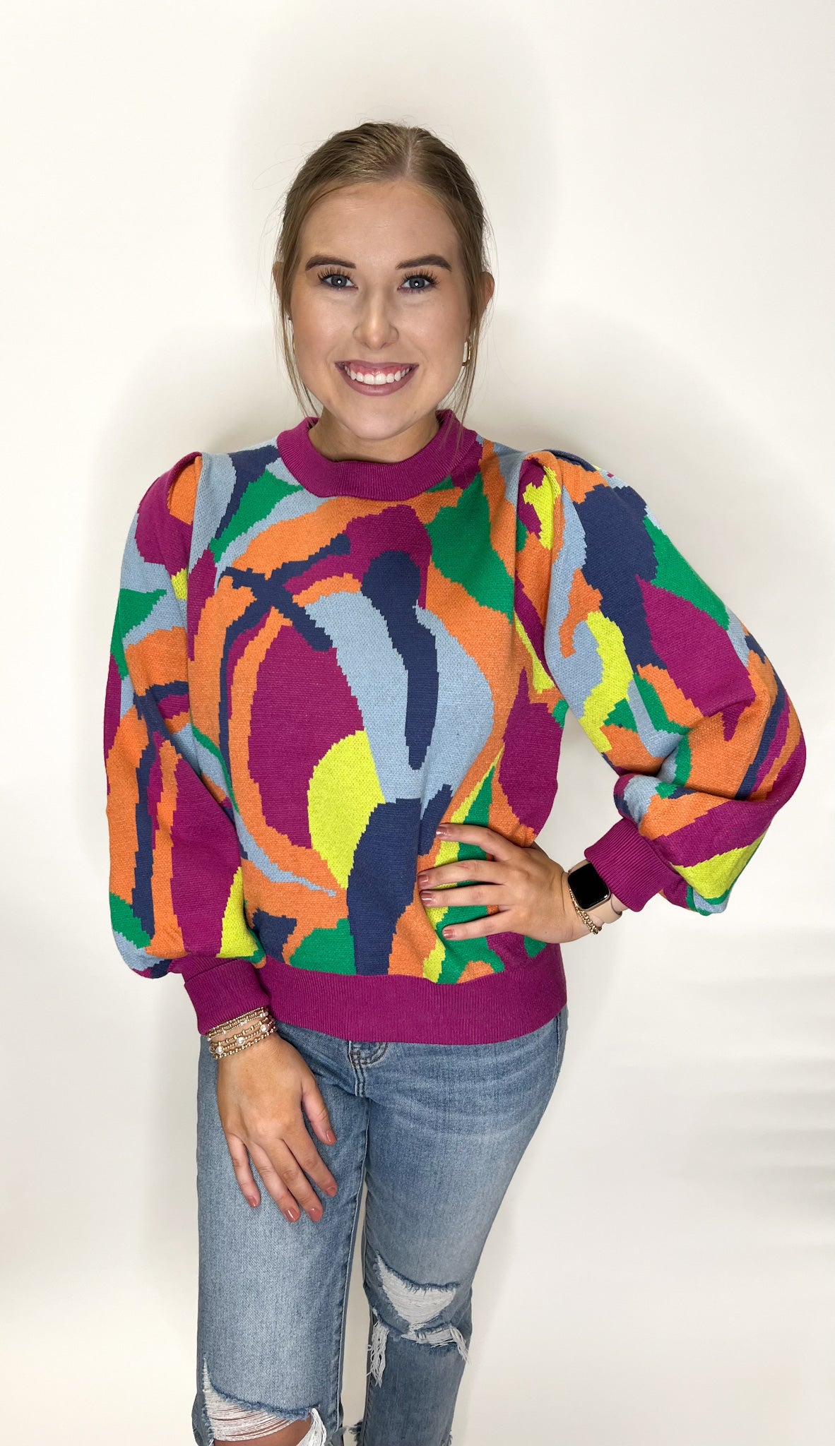 Colorful Lies Sweater