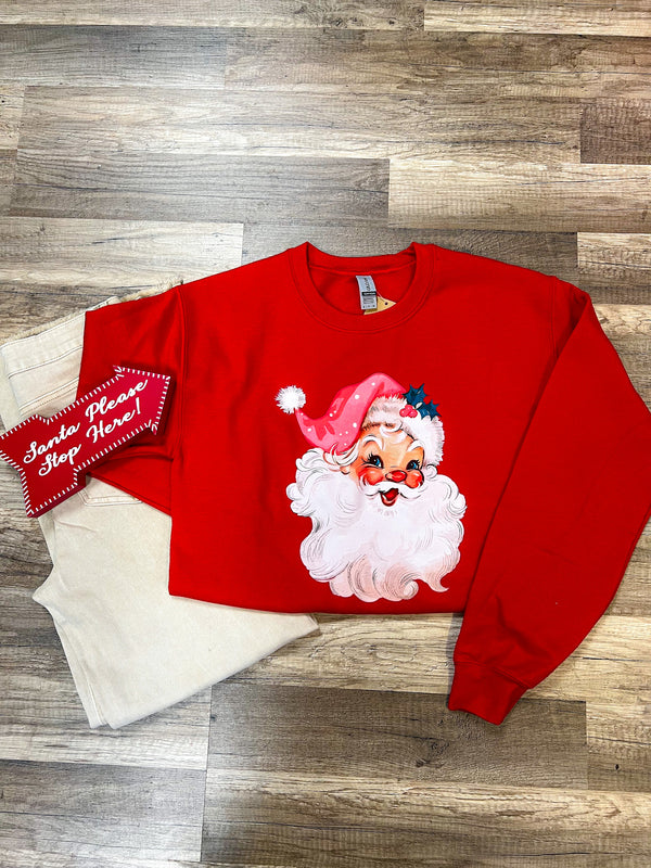 Vintage Santa Sweatshirt