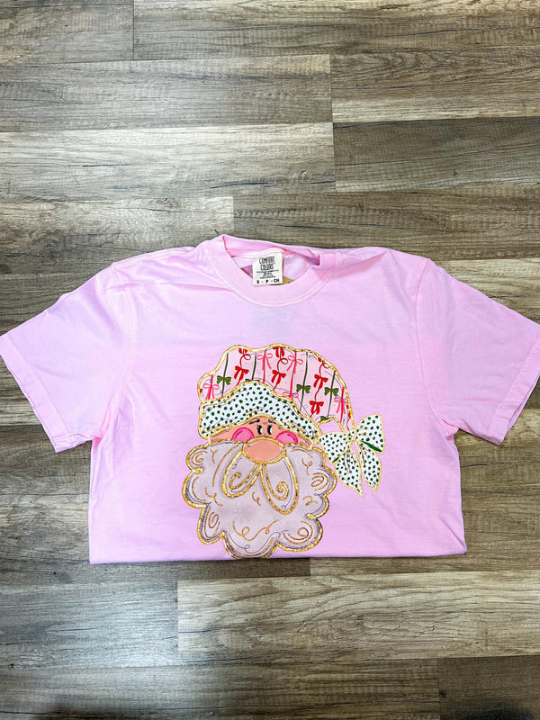 Pink Santa T-Shirt