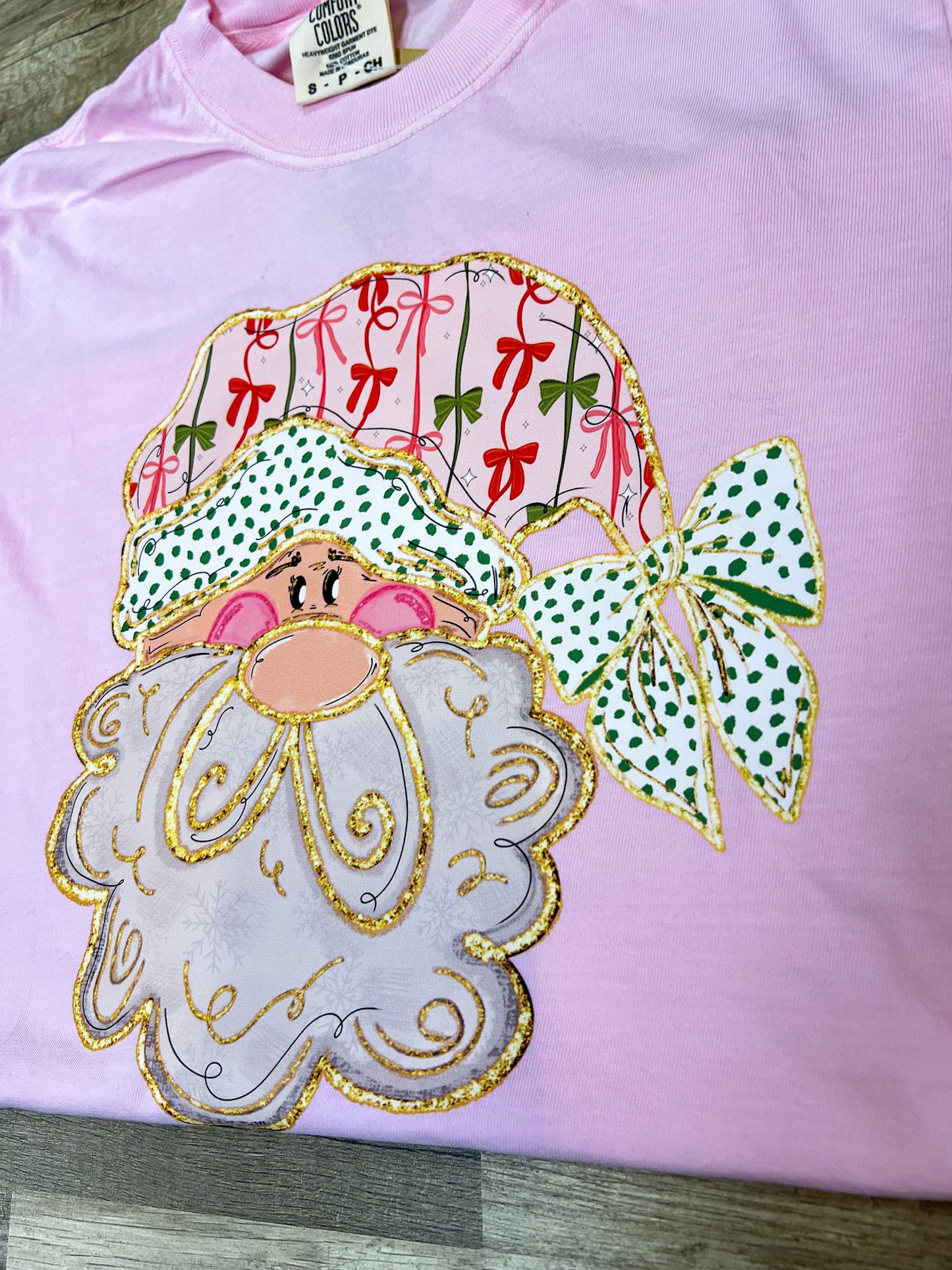 Pink Santa T-Shirt