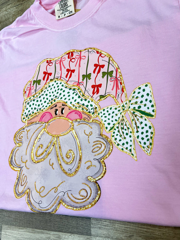 Pink Santa T-Shirt