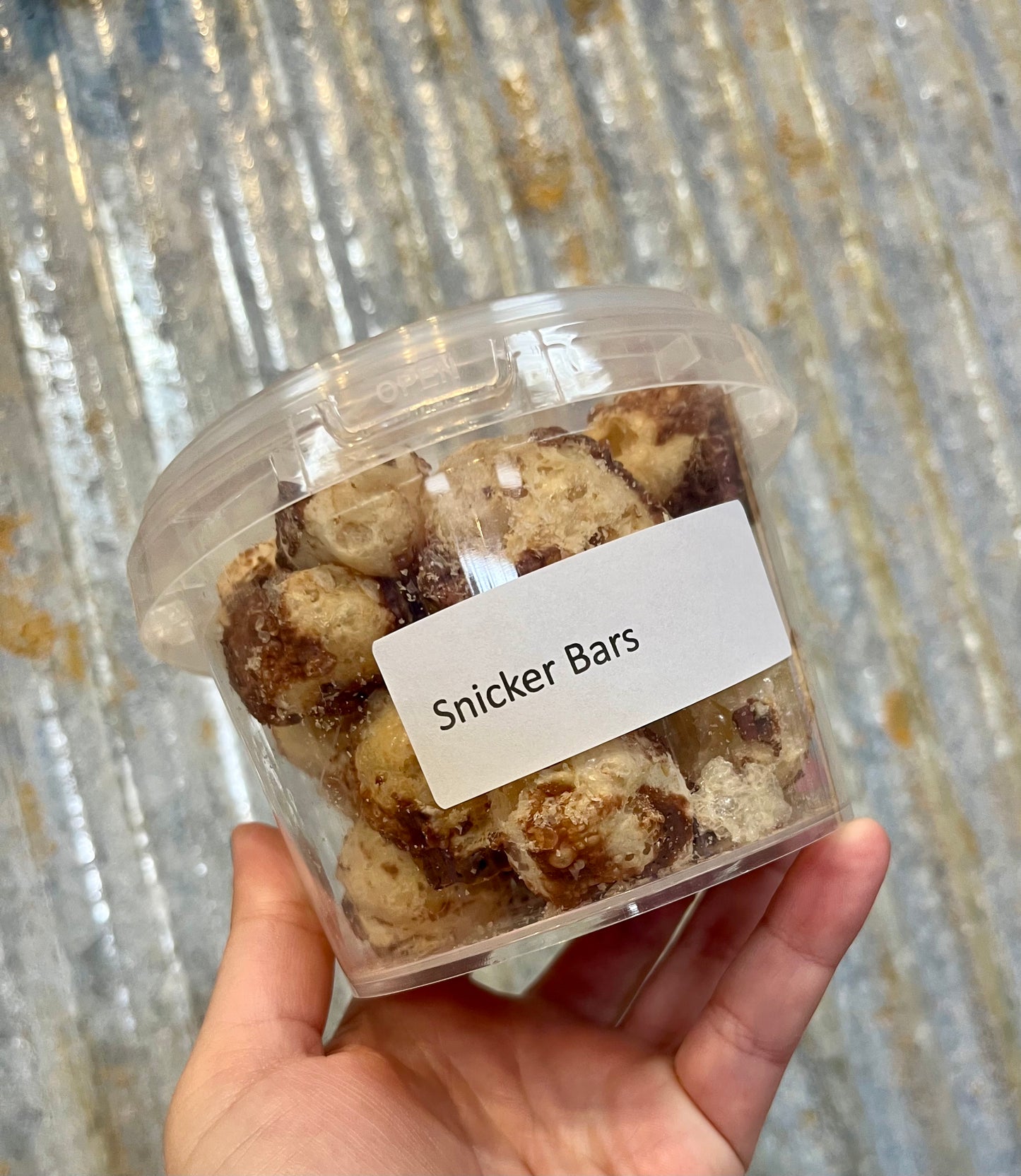 Freeze Dried Snicker Bar Bites