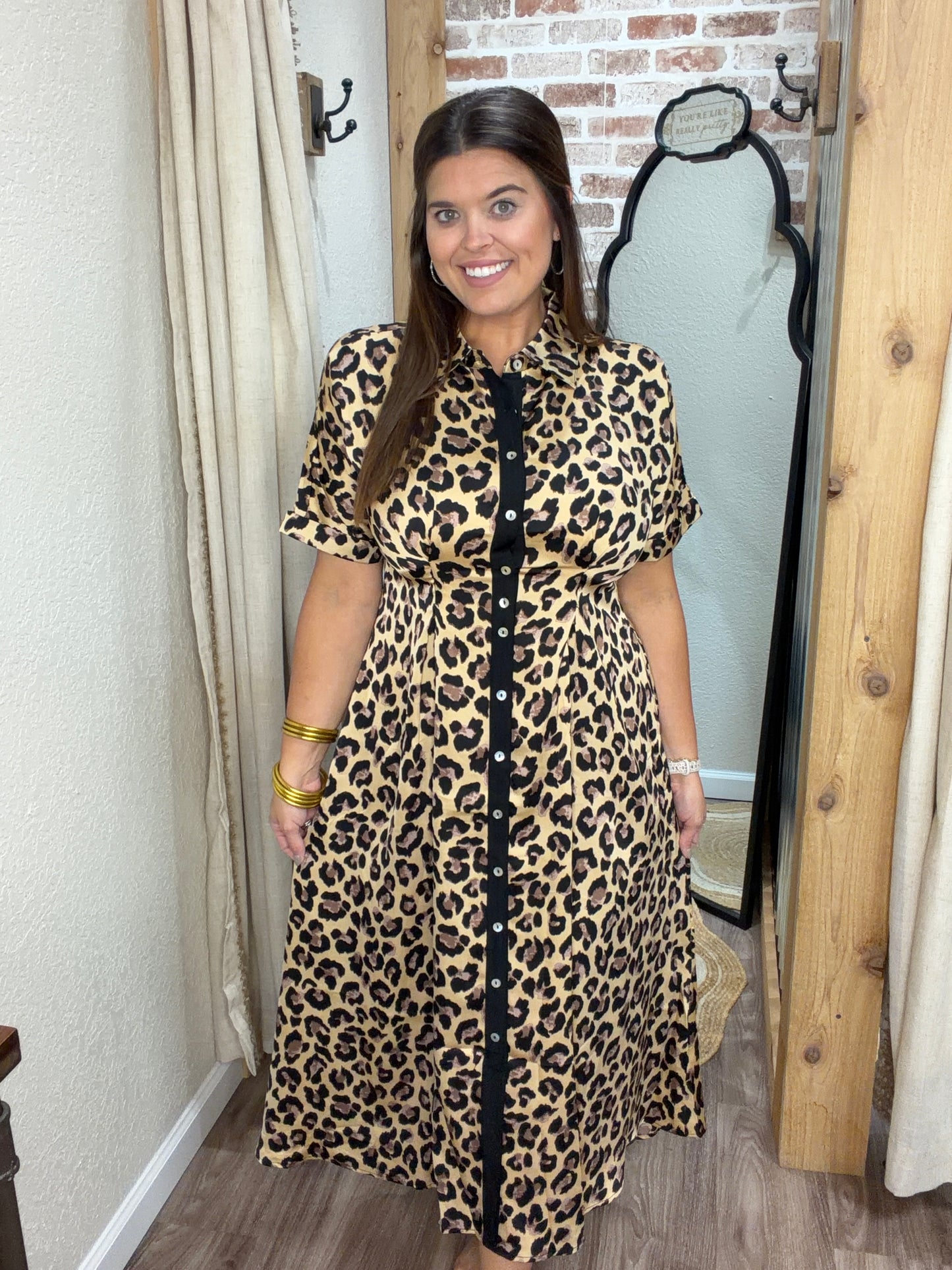 Call of the Wild Midi Dress
