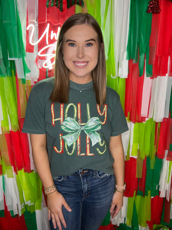 Holly Jolly Bow T-Shirt