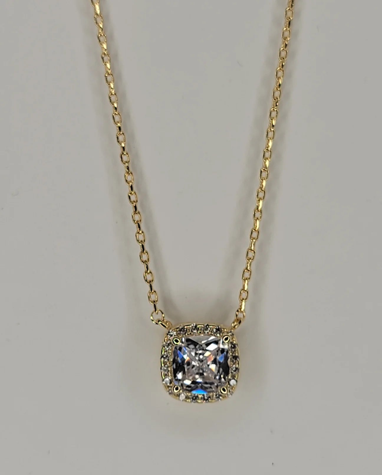 Cubic Baguette Necklace