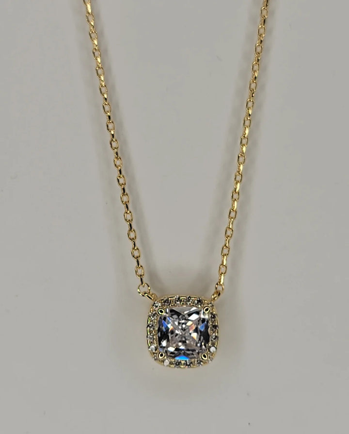 Cubic Baguette Necklace