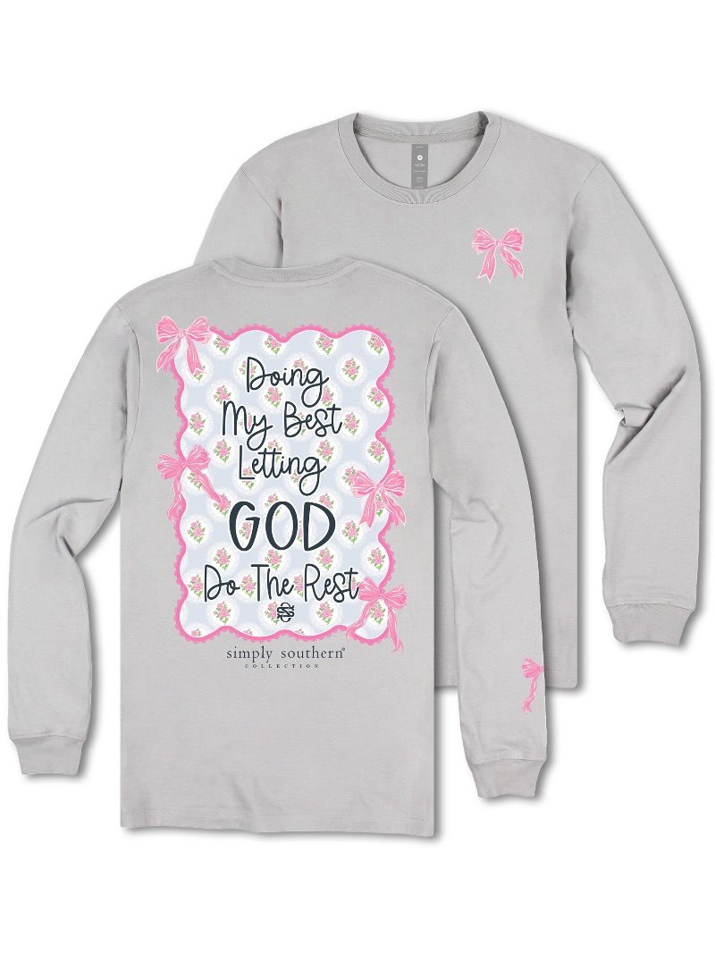 Let God Do the Rest Simply Southern T-shirt| Youth