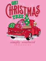 Youth - Simply Southern Christmas Truck T-Shirt