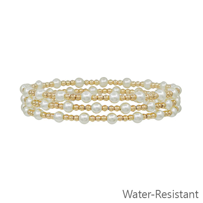 Emily Pearl Beaded Bracelets