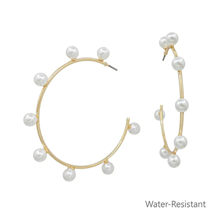Jess Pearl Hoops