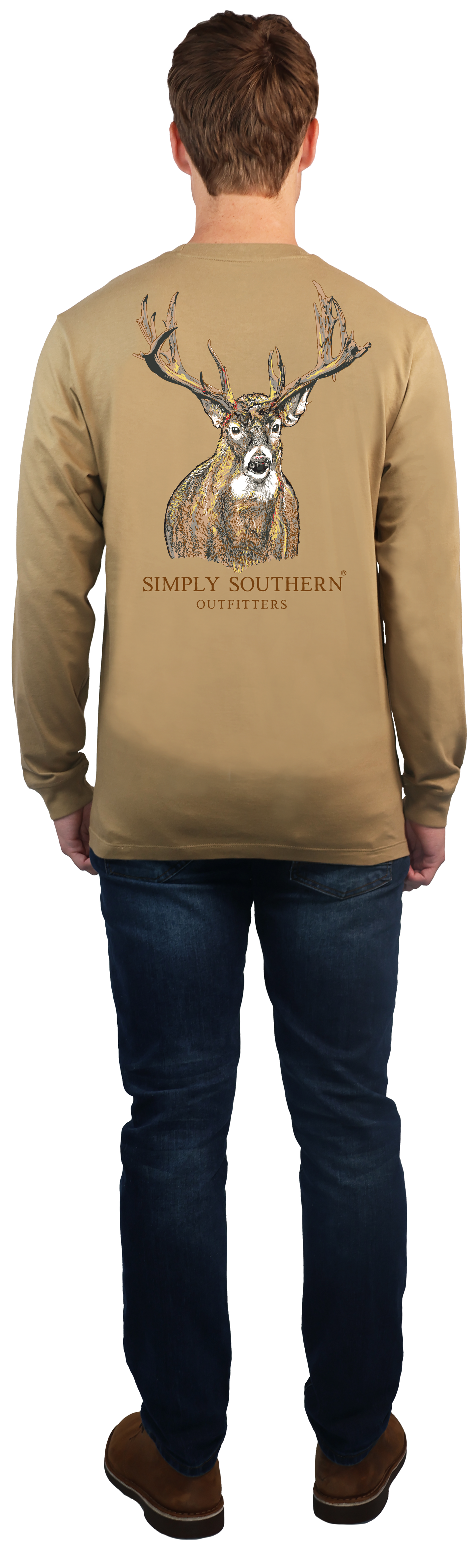 Men's Deer Long Sleeve T-Shirt