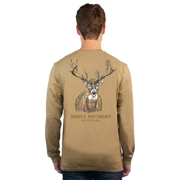 Men's Deer Long Sleeve T-Shirt