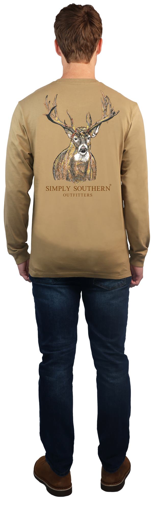 Men's Deer Long Sleeve T-Shirt