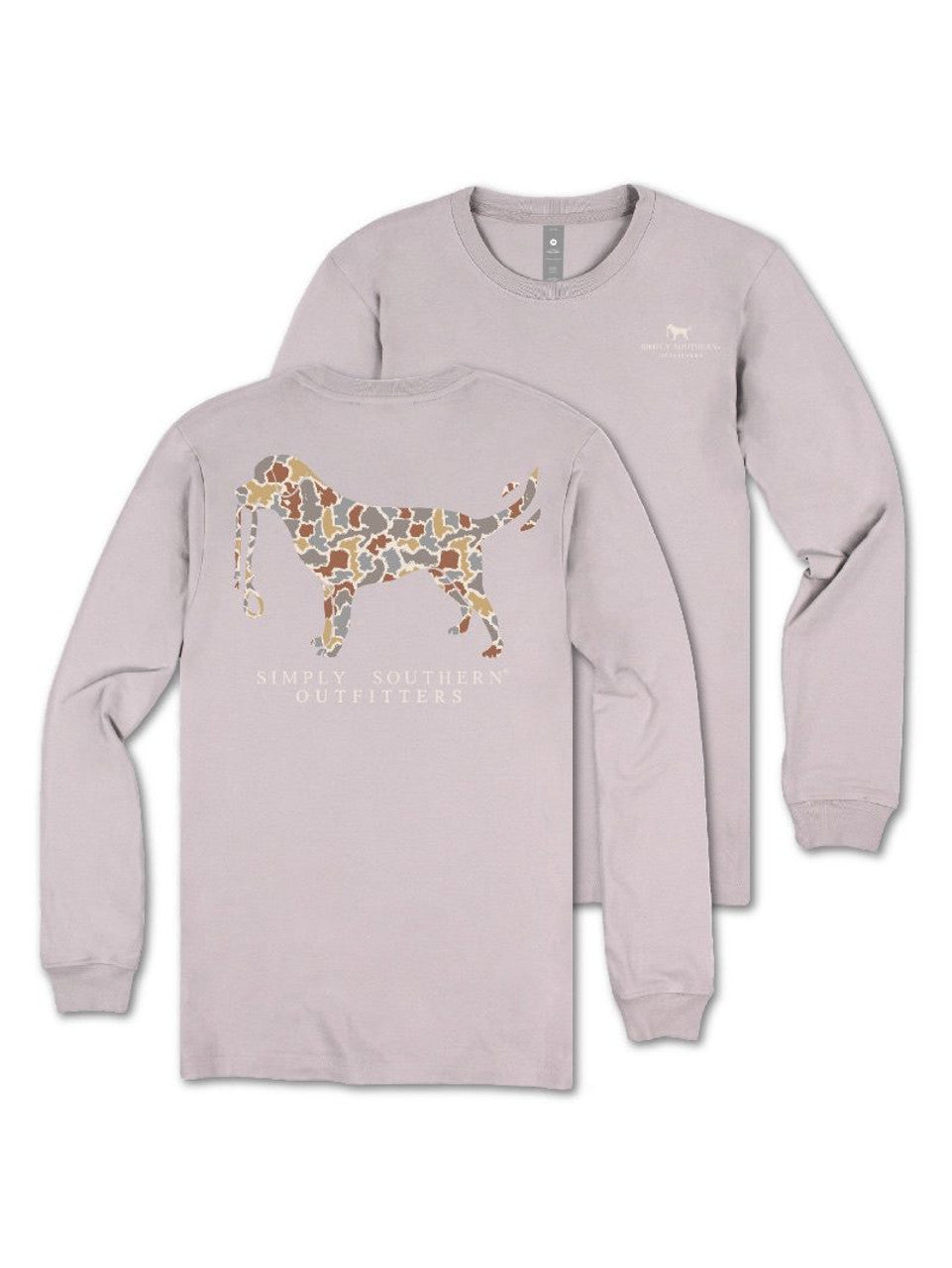 Simply Southern Camo Logo Long Sleeve| Youth