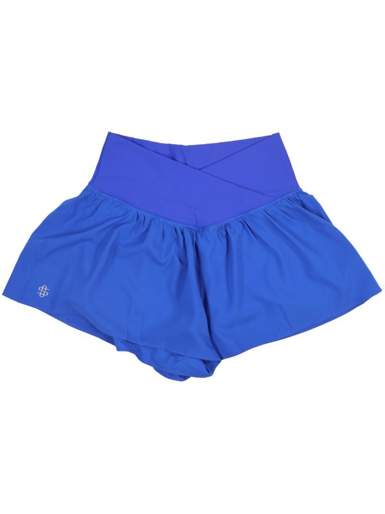 Simply Southern Cross Waist Shorts - Lapis