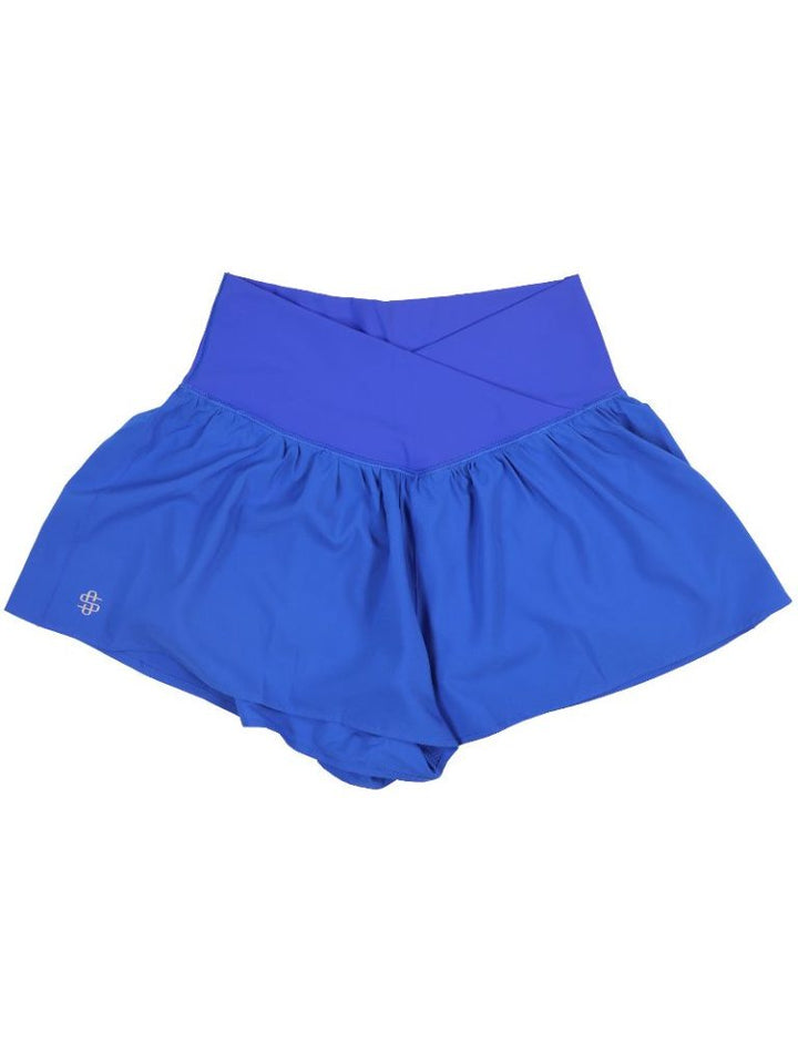 Simply Southern Cross Waist Shorts - Lapis