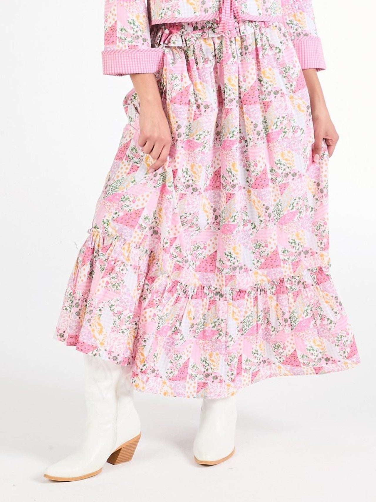 MULTI FLORAL | OPHELIA SKIRT  | SIMPLY SOUTHERN