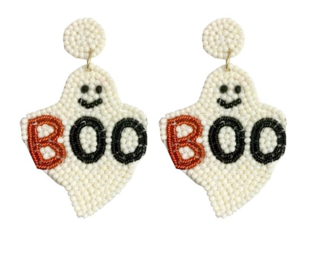 Love You Boo Earrings