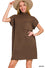 Ronnie Mock Neck Sweater Dress