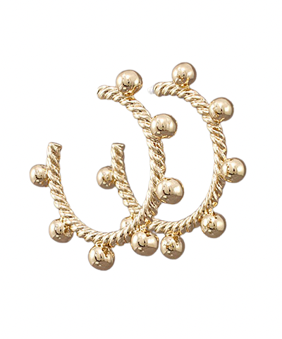 Lillian Rope Circle Hoops