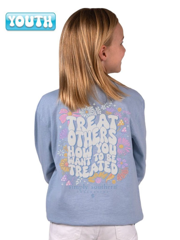 Long Sleeve Youth Treat Others How You Want to Be Treated T-shirt