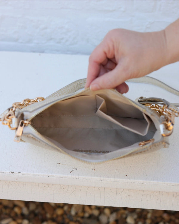 Joan Crossbody| Gold EC