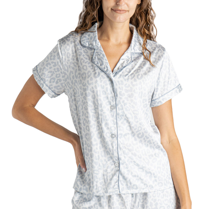 FELINE SLEEPY PAJAMA TOP - HELLO MELLO