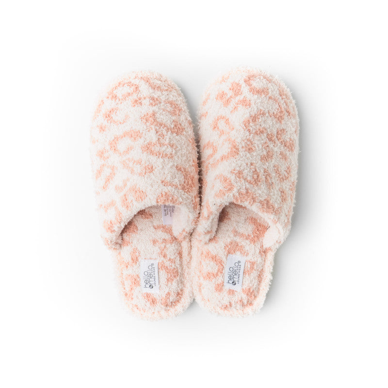 BLUSH CAT NIP SLIPPERS - HELLO MELLO