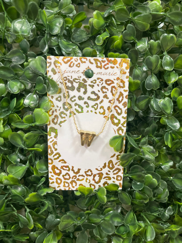 Gold Initial necklace