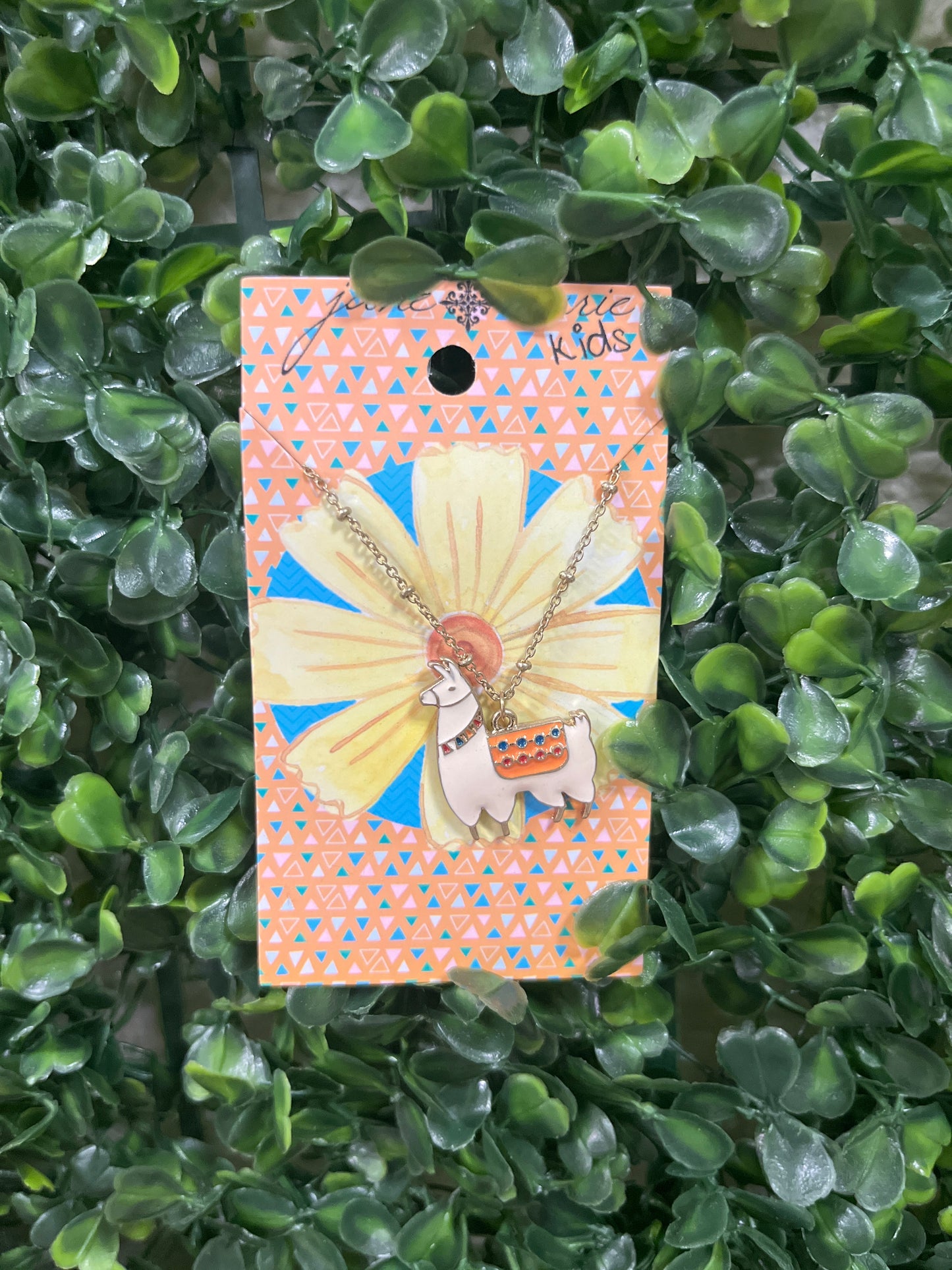 Llama Charm Necklace