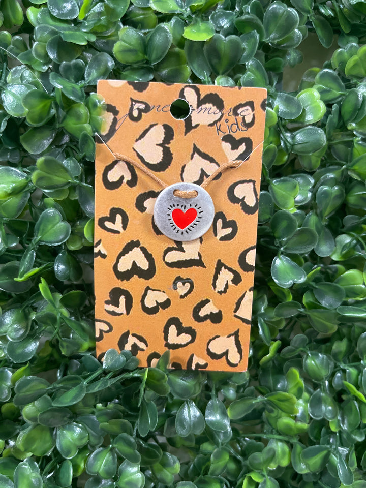 Silver Heart Pendant Necklace