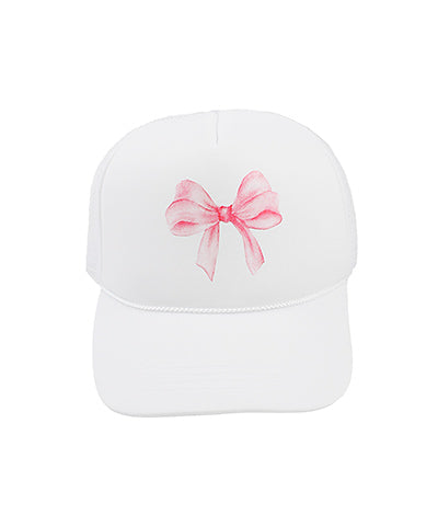 Bow Print Trucker Hat