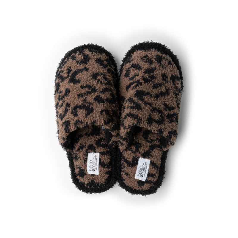 MOCHA CAT NIP SLIPPERS - HELLO MELLO