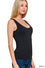 Seamless Tank Top - Black