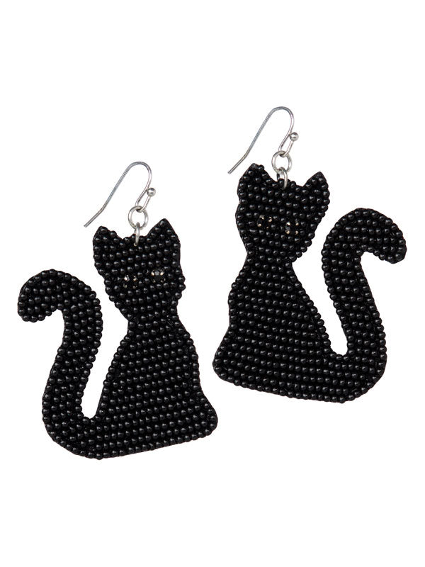 Halloween Cat Earrings