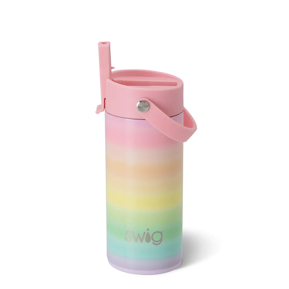 Over The Rainbow Flip + Sip Slim Tumbler (12oz)