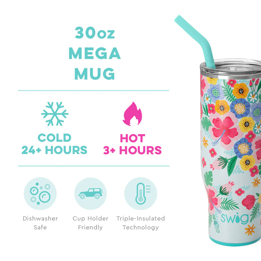 Island Bloom Mega Mug (30 oz) - Swig