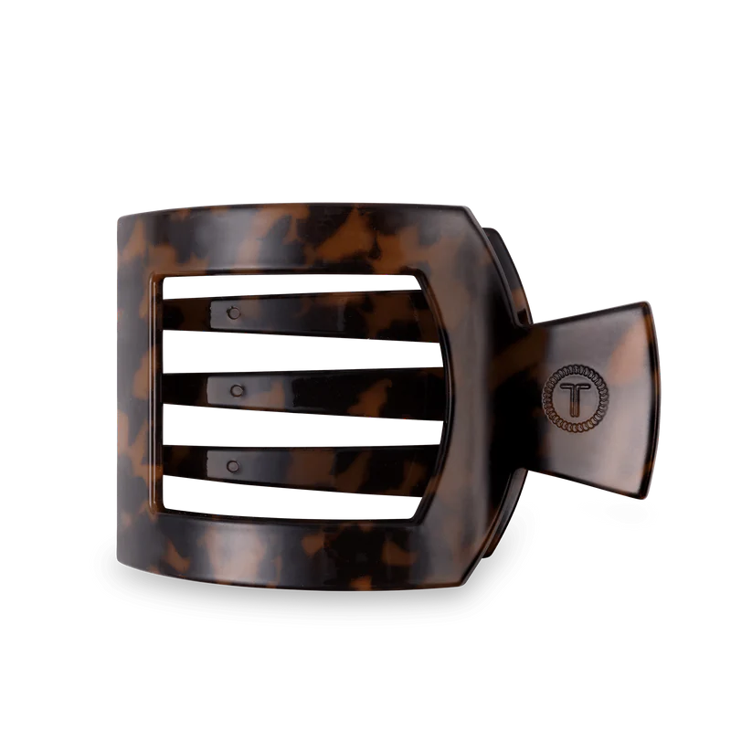 Large Flat Square Hair Clip | Teleties