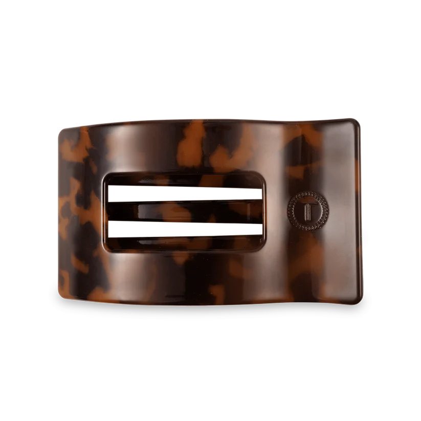 Small Flat Rectangle Hair Clip | Teleties