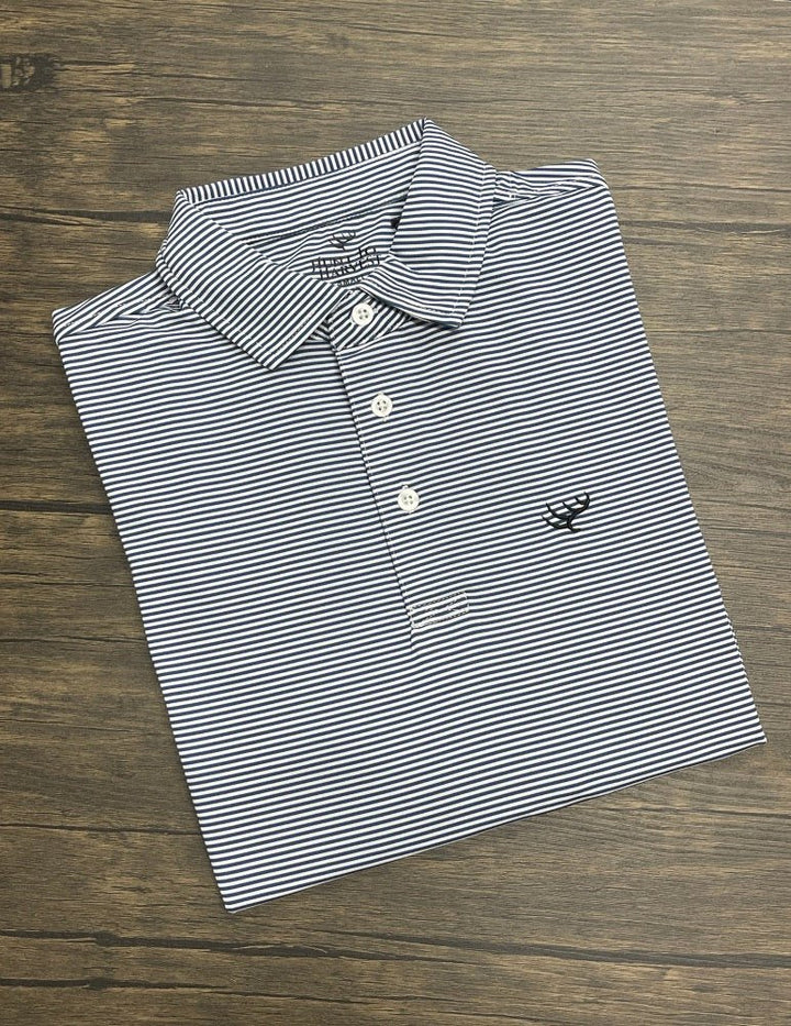 Hunt To Harvest Performance Polo - Midnight Blue (Youth)