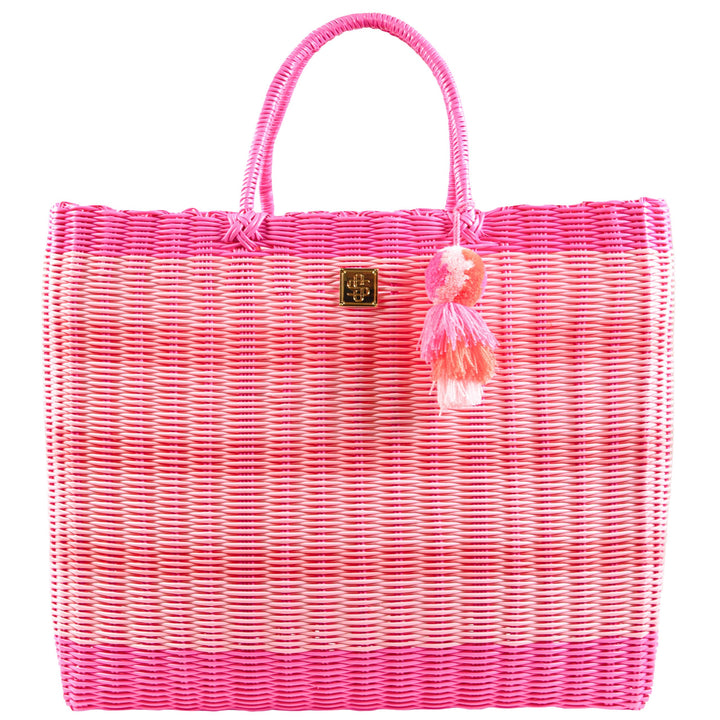 Pink Stripe Key Largo Tote